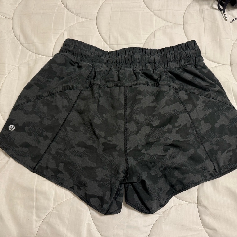 Lululemon Women's Dark Camo Shorts